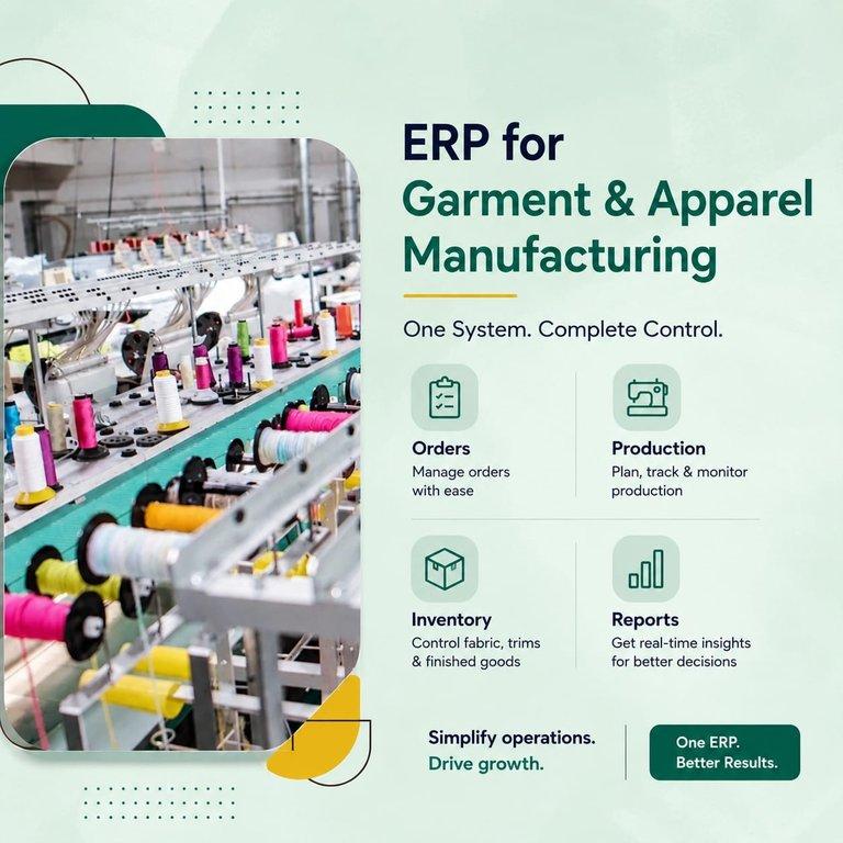 How DVNKS ERPNext Supports Garment & Apparel Manufacturers - Cover Image